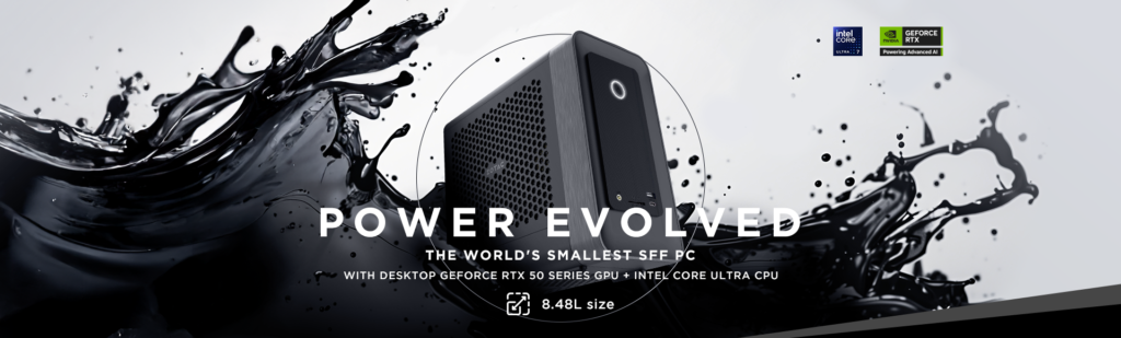 RTX 5070を搭載する高性能ミニPC ZBOX MAGNUS ONE