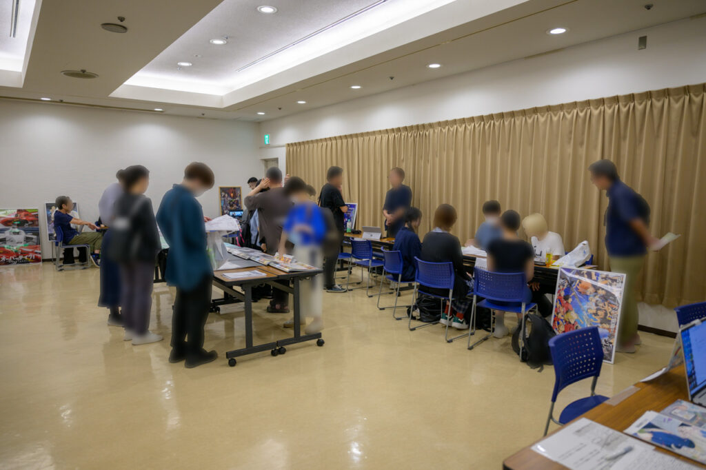 アニメフェス仙台の会場風景