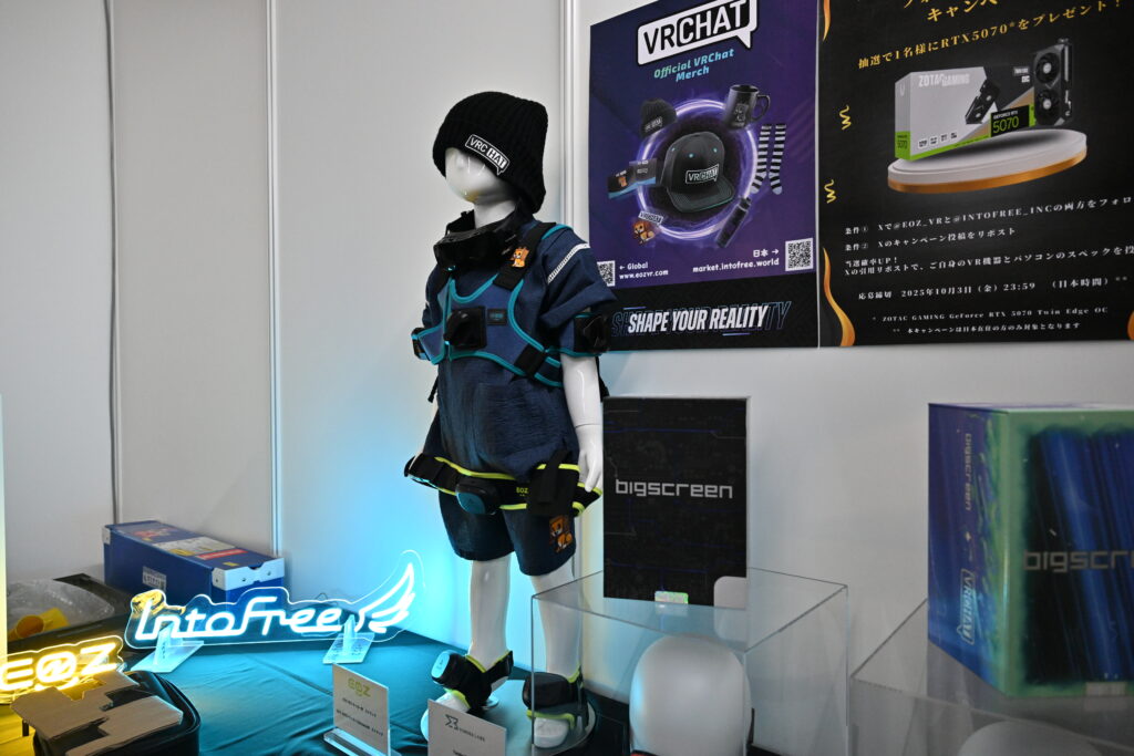 IntoFree VR体験の様子