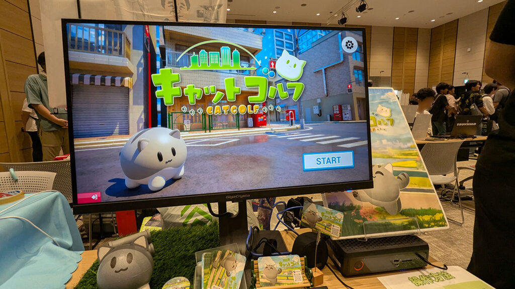 キャットゴルフ展示ブース - ZOTAC MAGNUS ENシリーズで快適な試遊体験