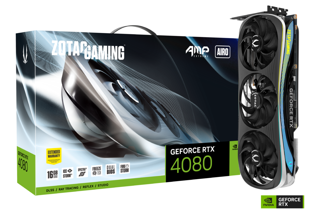 GeForce RTX 4080搭載ビデオカードが2製品登場！ AMP Extreme AIROと