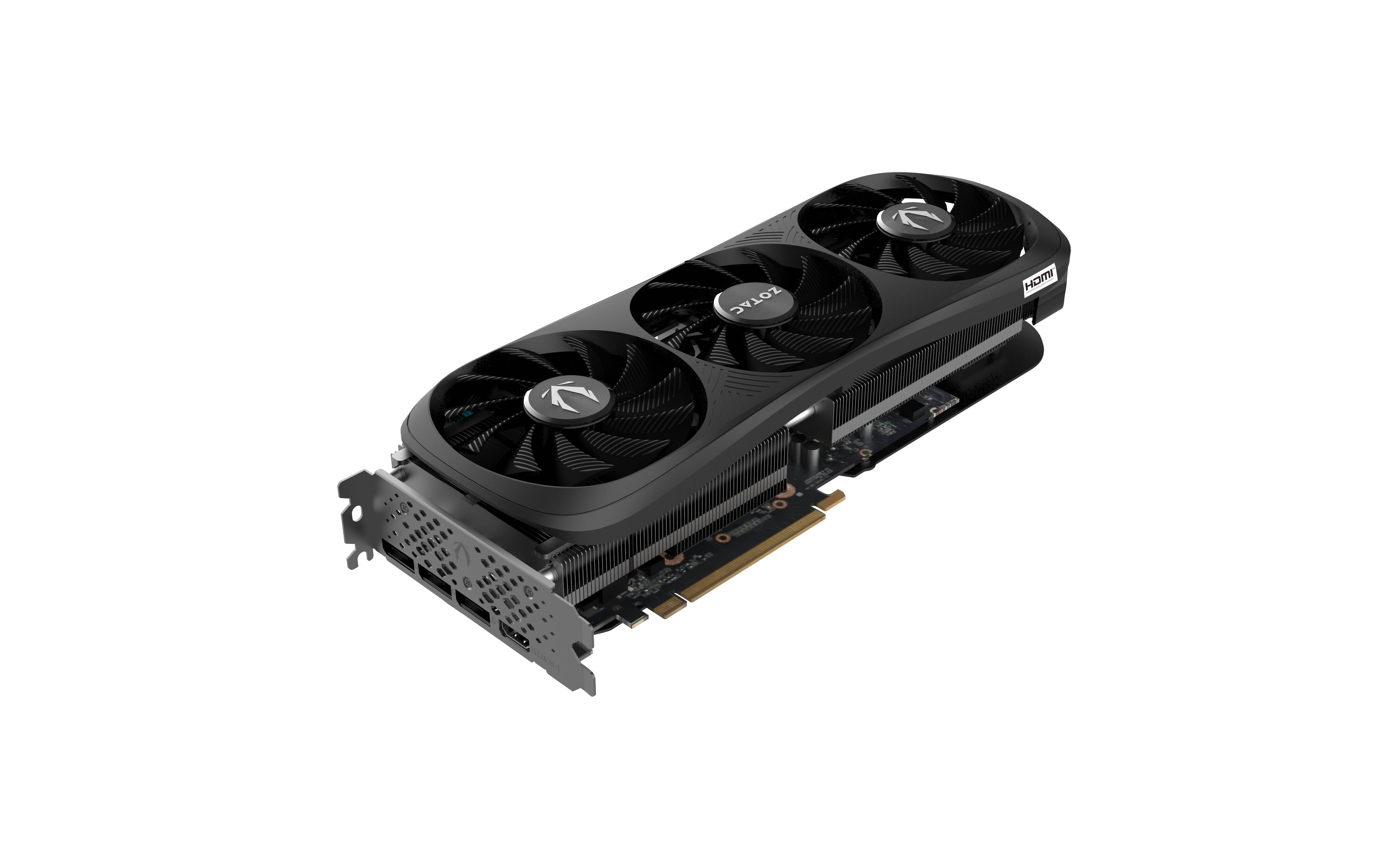 ZOTAC GAMING GeForce RTX 4080 SUPER Trinity Black Edition 16GB ...