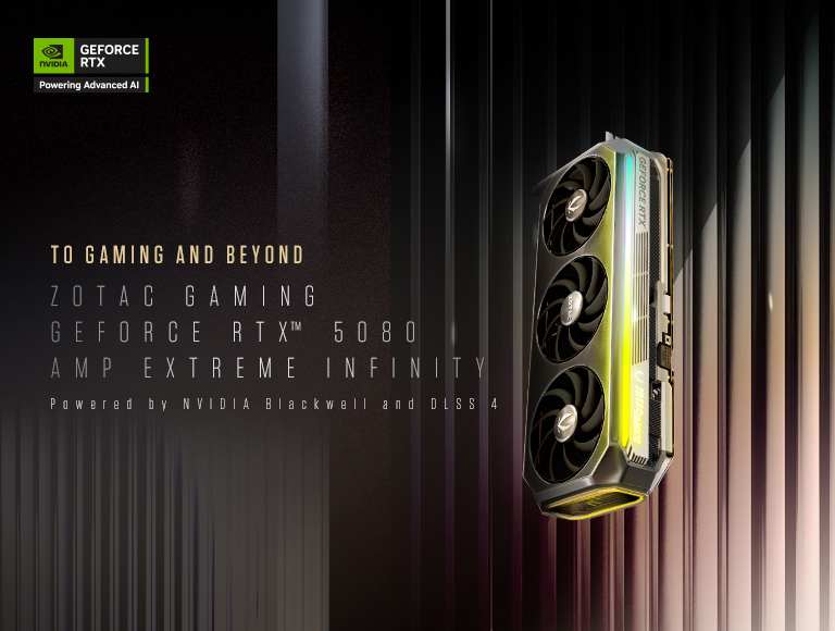 ZOTAC GAMING GeForce RTX 5080 AMP Extreme INFINITY