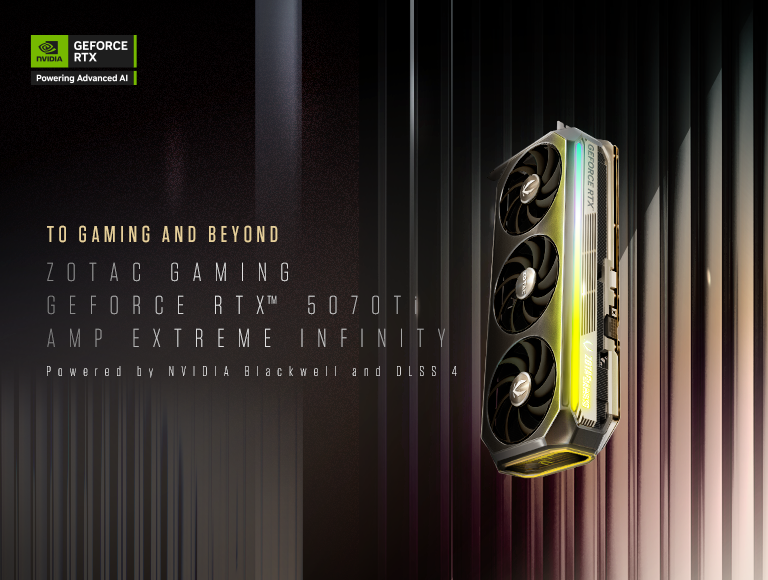 ZOTAC GAMING GeForce RTX 5070 Ti AMP Extreme INFINITY