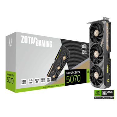 ZOTAC GAMING GeForce RTX 5070 SOLID OC