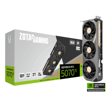 ZOTAC GAMING GeForce RTX 5070 Ti SOLID SFF OC