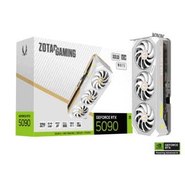 ZOTAC GAMING GeForce RTX 5090 SOLID OC White Edition