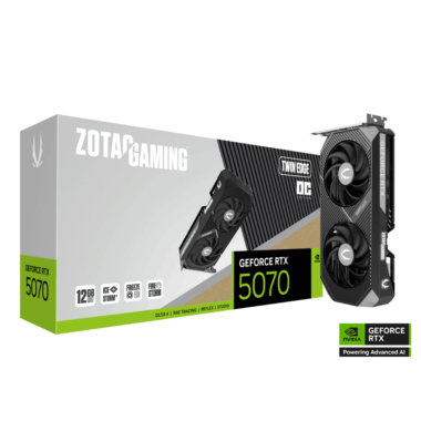 ZOTAC GAMING GeForce RTX 5070 Twin Edge OC
