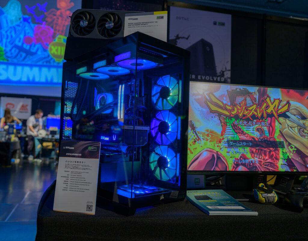 RTX 5090 搭載自作 PC 展示